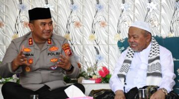 Kapolres Aceh Timur Yang Baru Mengawali Tugasnya Dengan Silaturrahmi Abu Paya Pasi