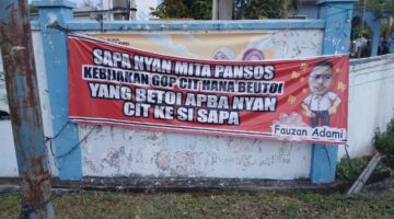 SAPA Kecam Upaya Provokasi Lewat Spanduk Fitnah di Banda Aceh