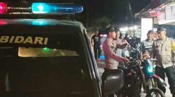 Melalui KRYD “Blue Light Patrol”, Polsek Pantee Bidari Pastikan Kamtibmas Berjalan Dengan Baik
