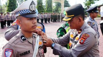 Wakapolres Aceh Timur Pimpin Apel Gelar Pasukan Operasi Patuh Seulawah 2025